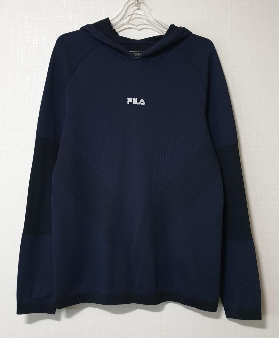 휠라 후드 긴팔티 S사이즈