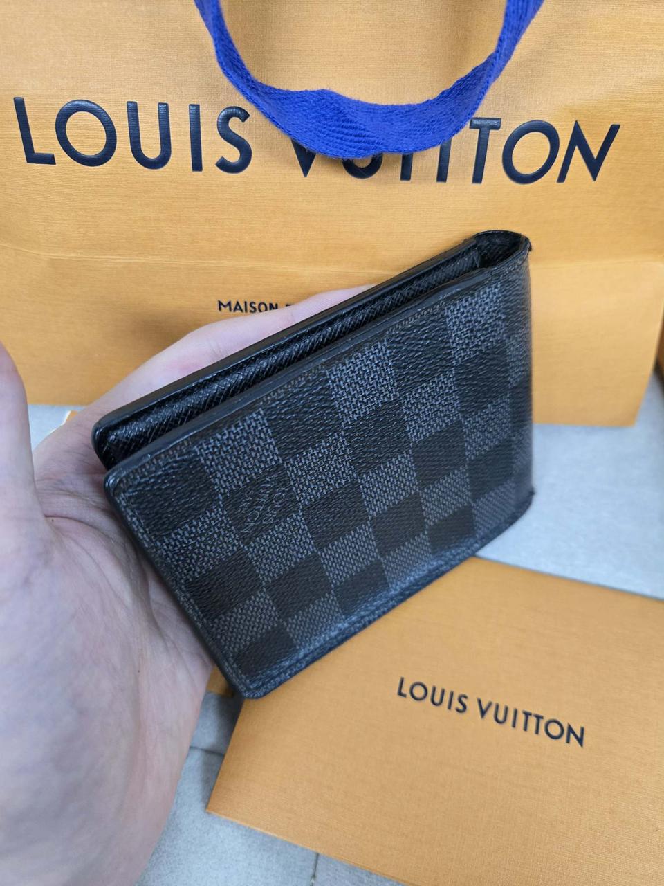 [정품][A급]루이비통 다미에 반지갑