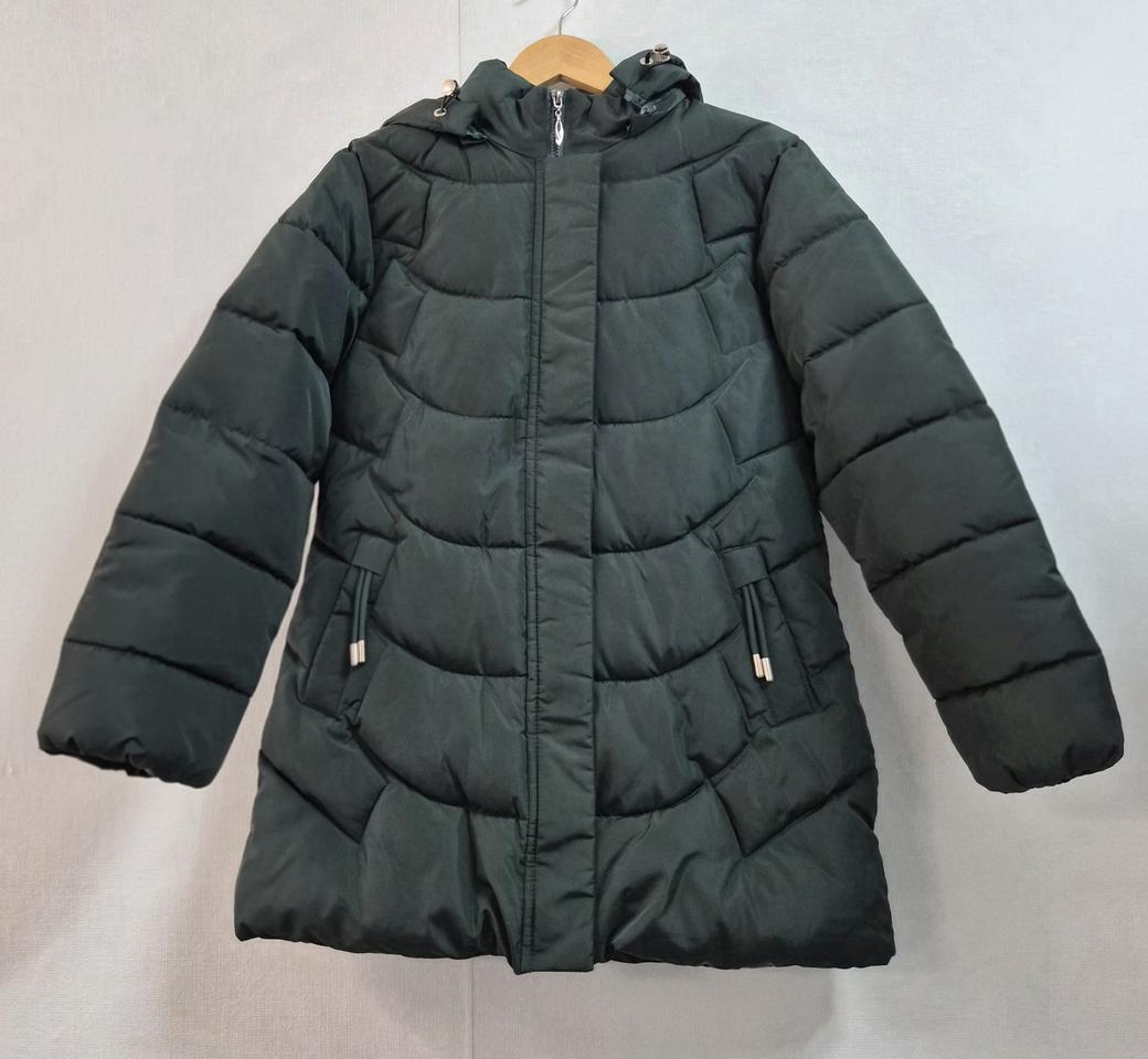 캐주얼 미디 패딩 점퍼