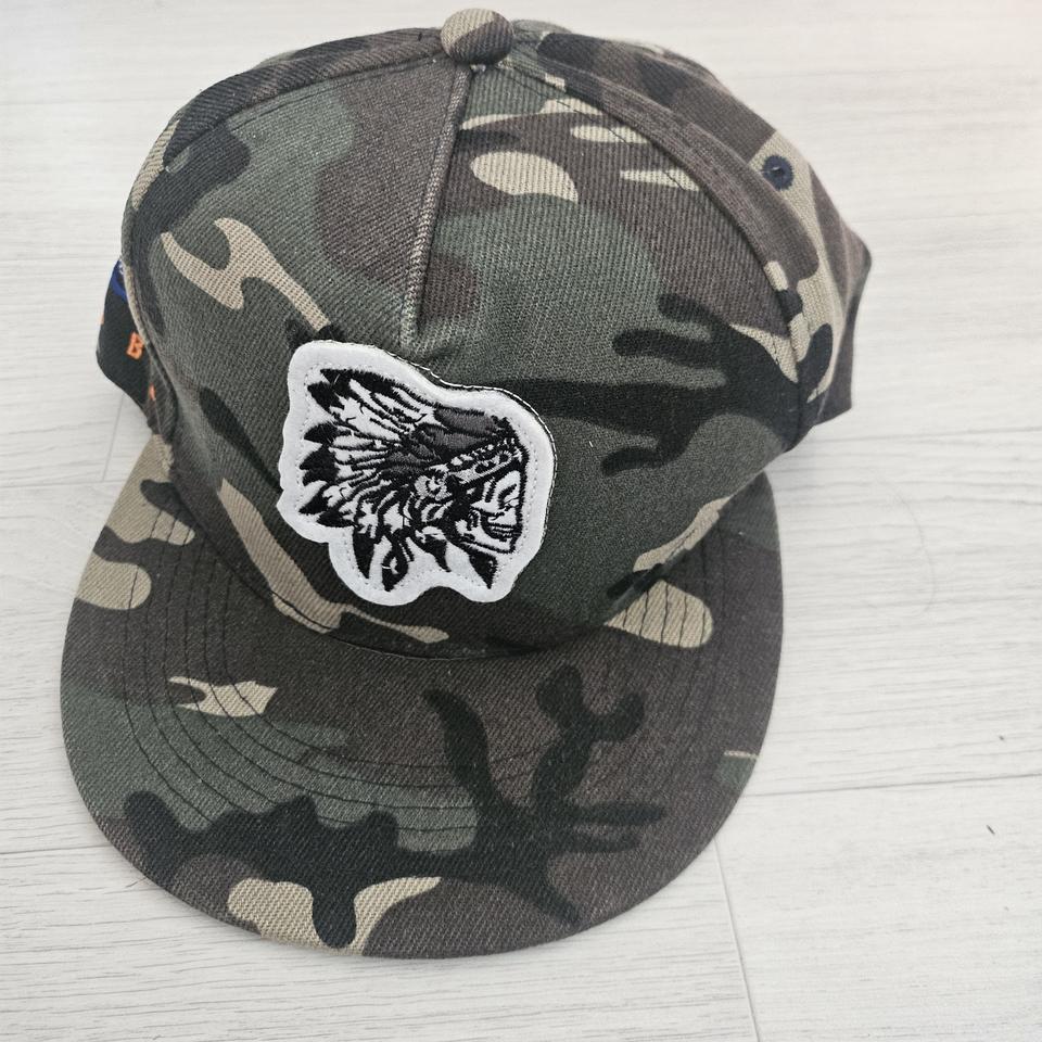 카모 인디언패치 스냅백