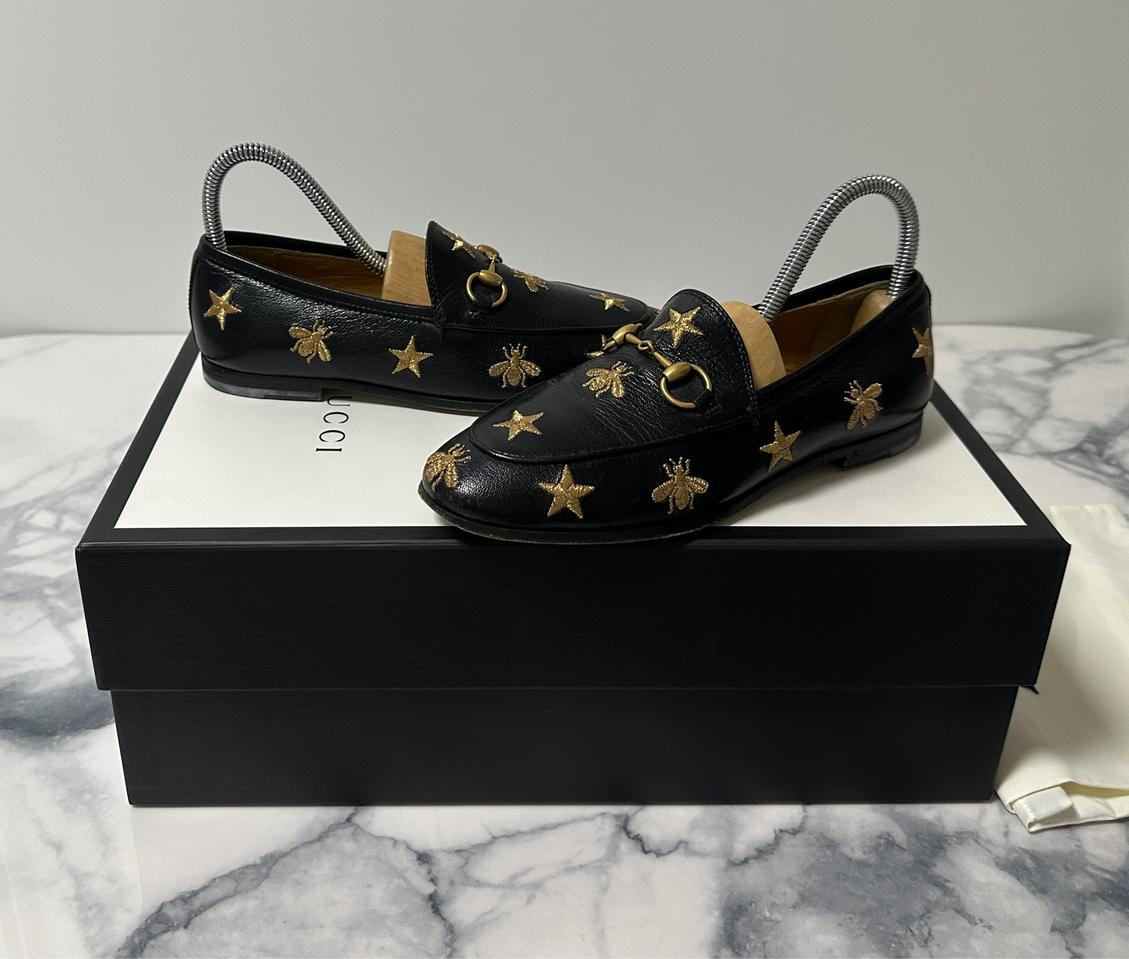 [220] 구찌 홀스빗 자수 여성 로퍼 구두