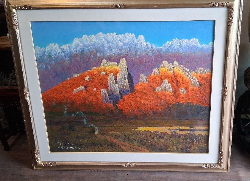 10월의 금강산유화그림