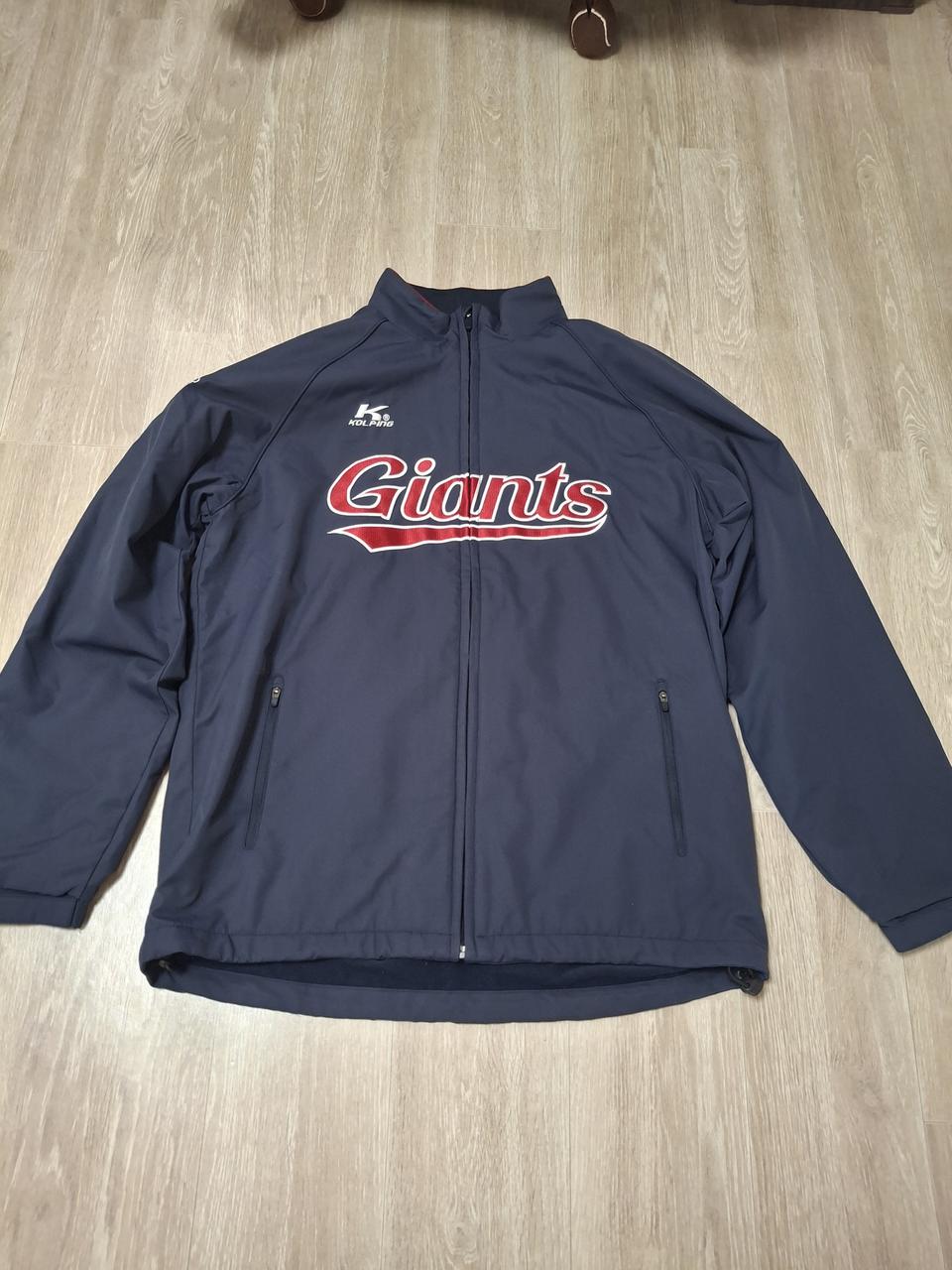 롯데자이언츠 콜핑 춘추 점퍼 네이비 105사이즈