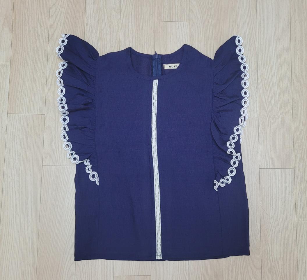 네이비블라우스(새상품)