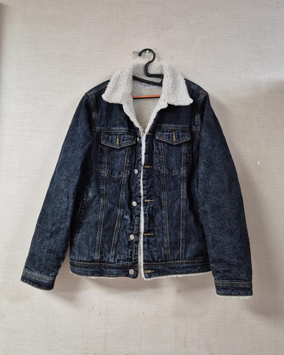 세이트페인 뽀글이안감 청자켓