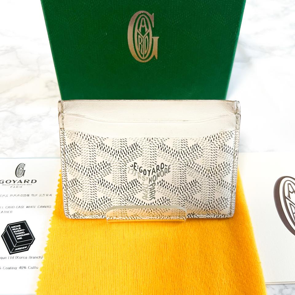 고야드 생쉴피스 카드지갑 화이트