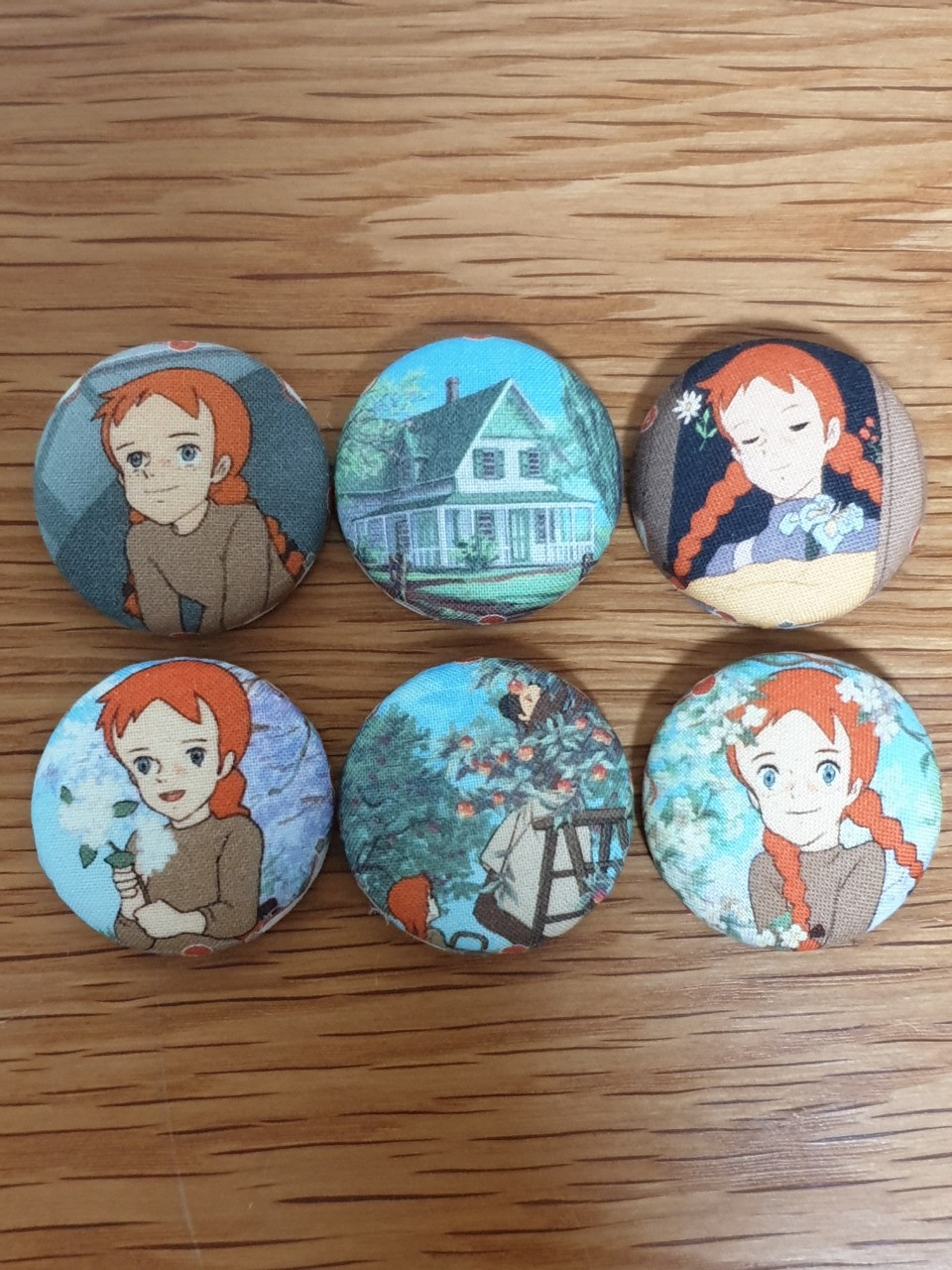 핸드메이드 빨간머리앤 마그넷_3개 세트