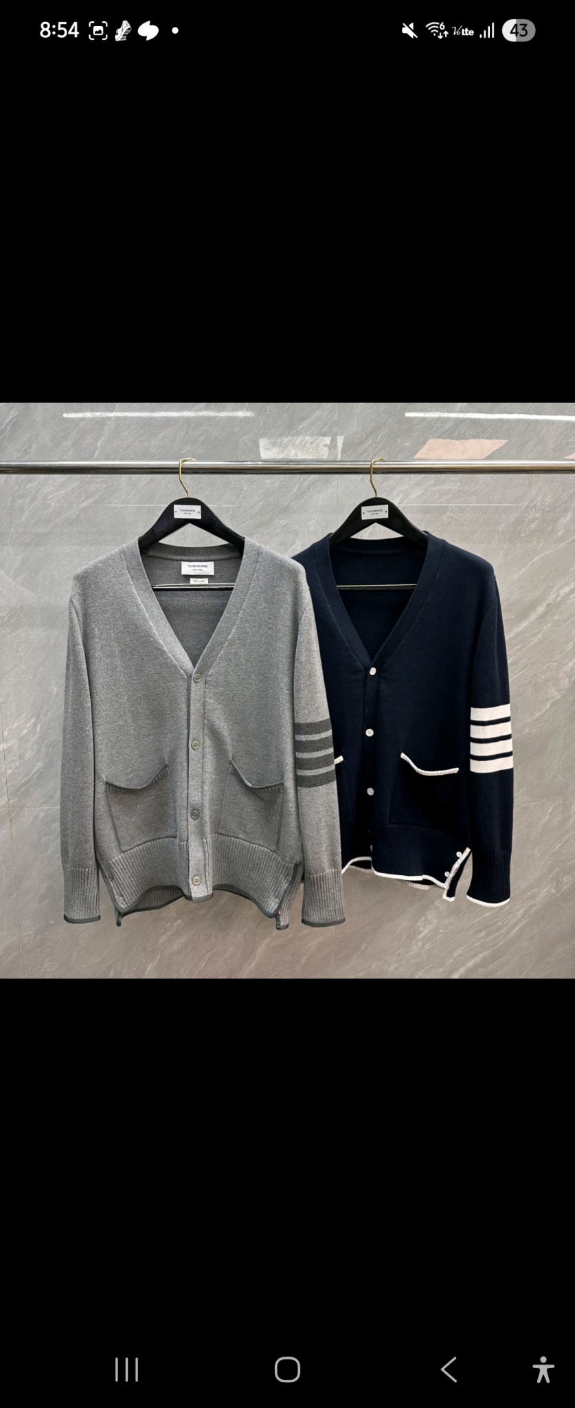 새상품 톰브라운 xL-사이즈 주문가능