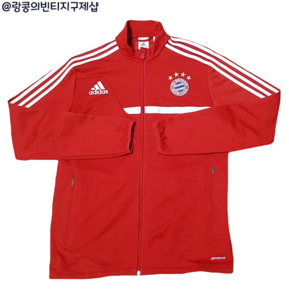 아디다스 올드스쿨 바이에른 뮌헨 빅로고 져지 자켓