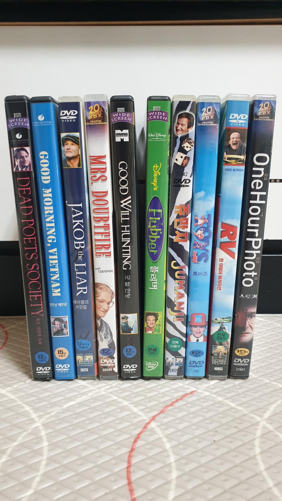 로빈윌리암스DVD10장 일괄