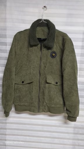 남성 코듀로이 양털 자켓 L