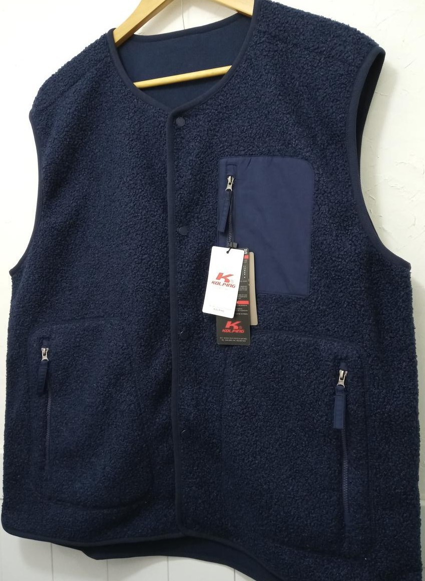 콜핑 플리스 베스트 조끼 110