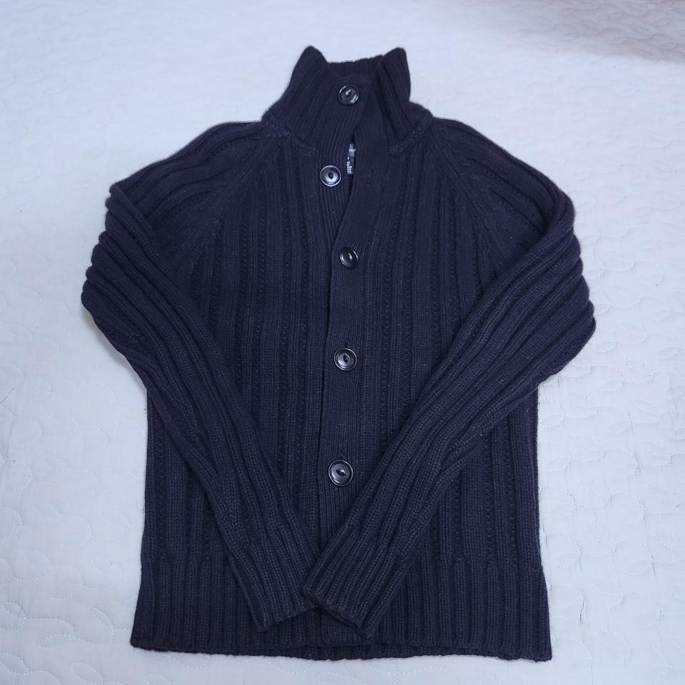 CLUB MONACO 검정 니트 가디건 XS