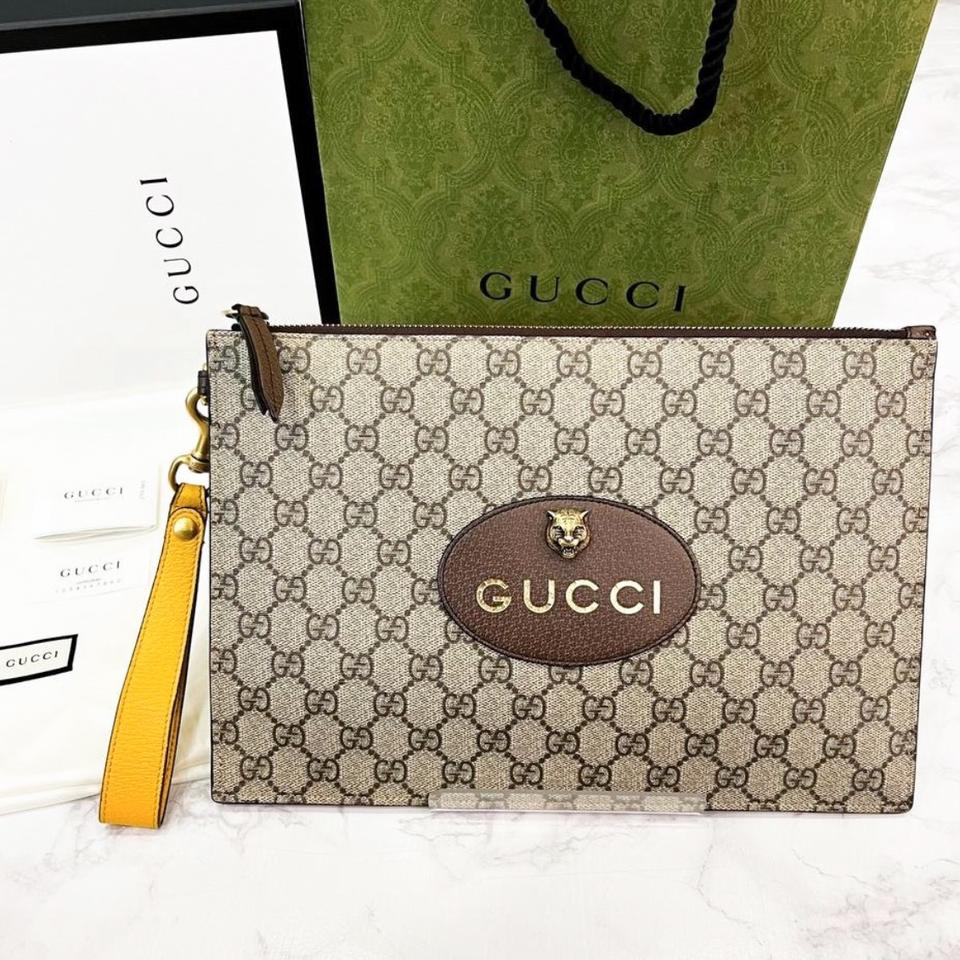 구찌 네오 빈티지 GG 수프림 클러치