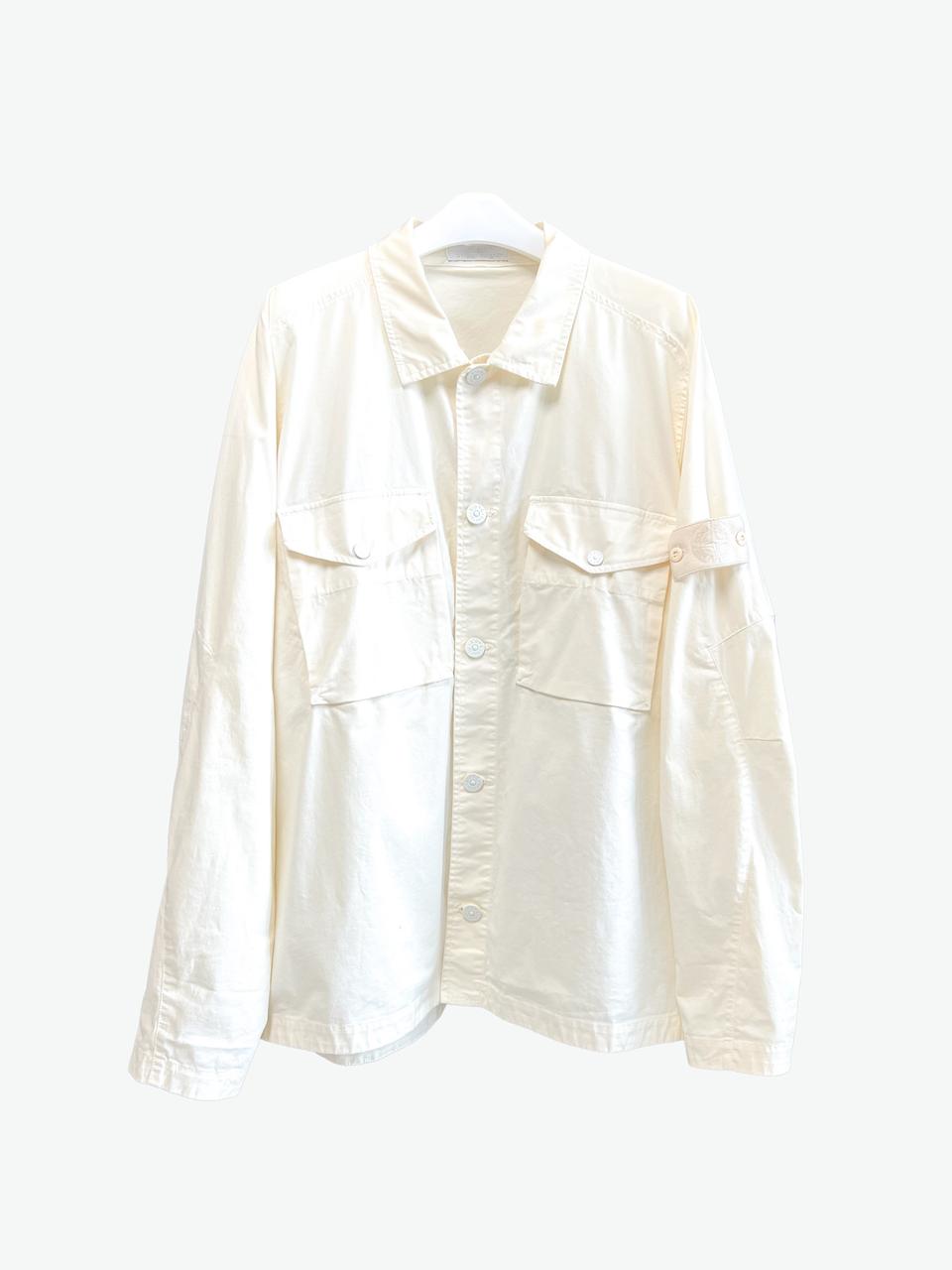 [2XL/매장판] 스톤아일랜드 고스트피스 투포켓 오버셔츠 자켓