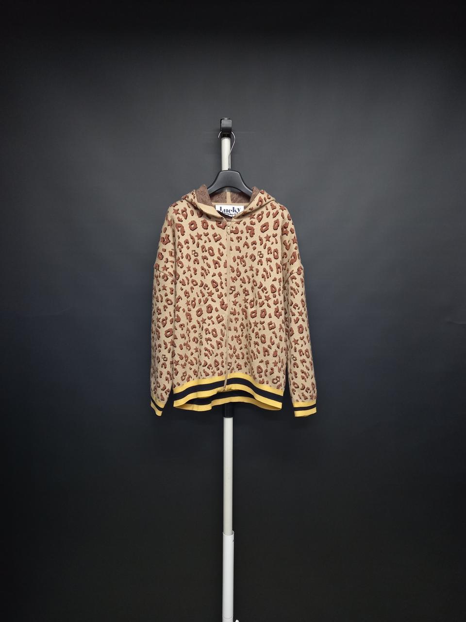 럭키슈에뜨 춘추동 후드 니트집업가디건 F 33-77