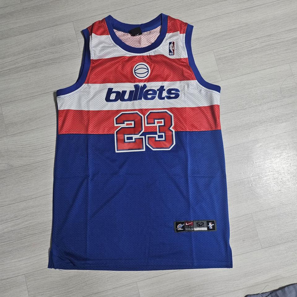 워싱턴 불레츠 마이클 조던 농구스윙맨져지