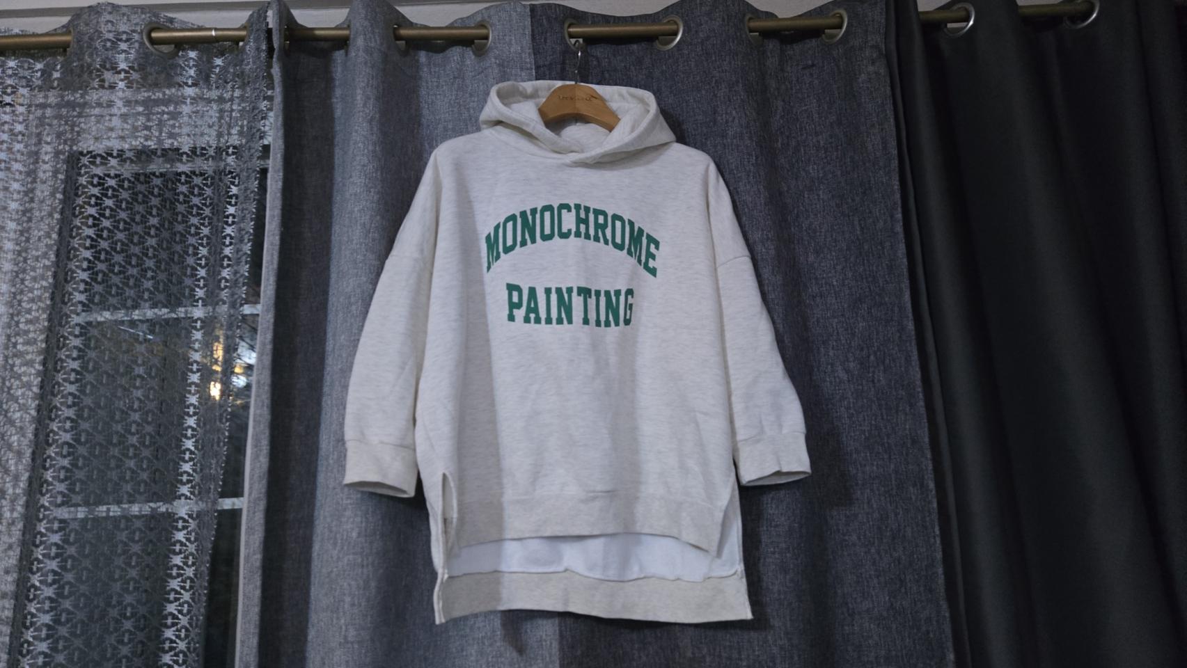 기모언발 후드티/새상품