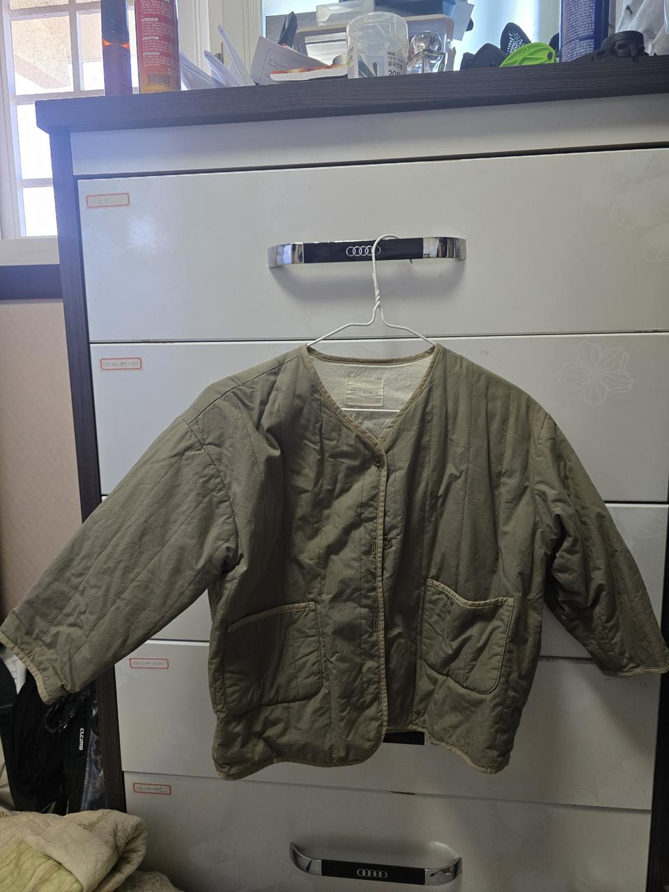 누빔 퀼팅 자켓