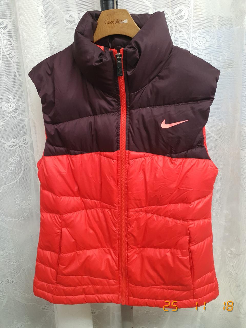 나이키 여성 패딩 조끼 레드 90