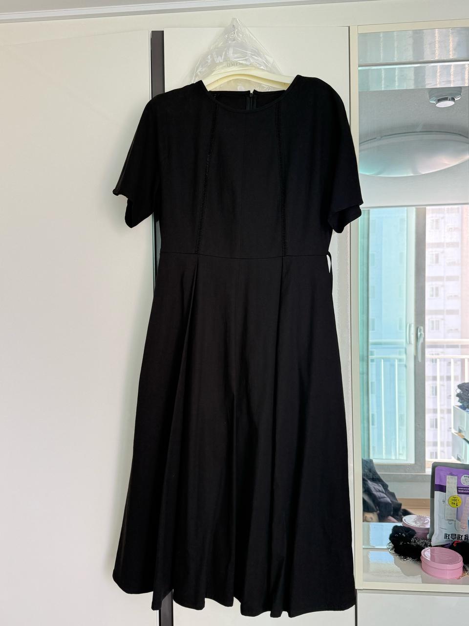 유메르 리넨 플레어 원피스(새제품)