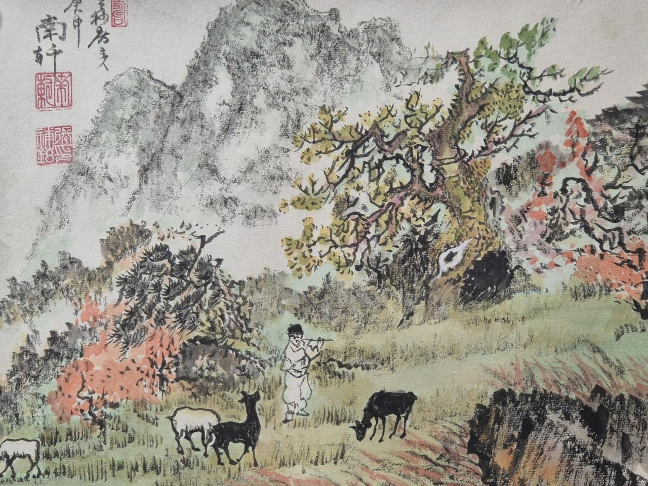 목동그림(알그림)남한작