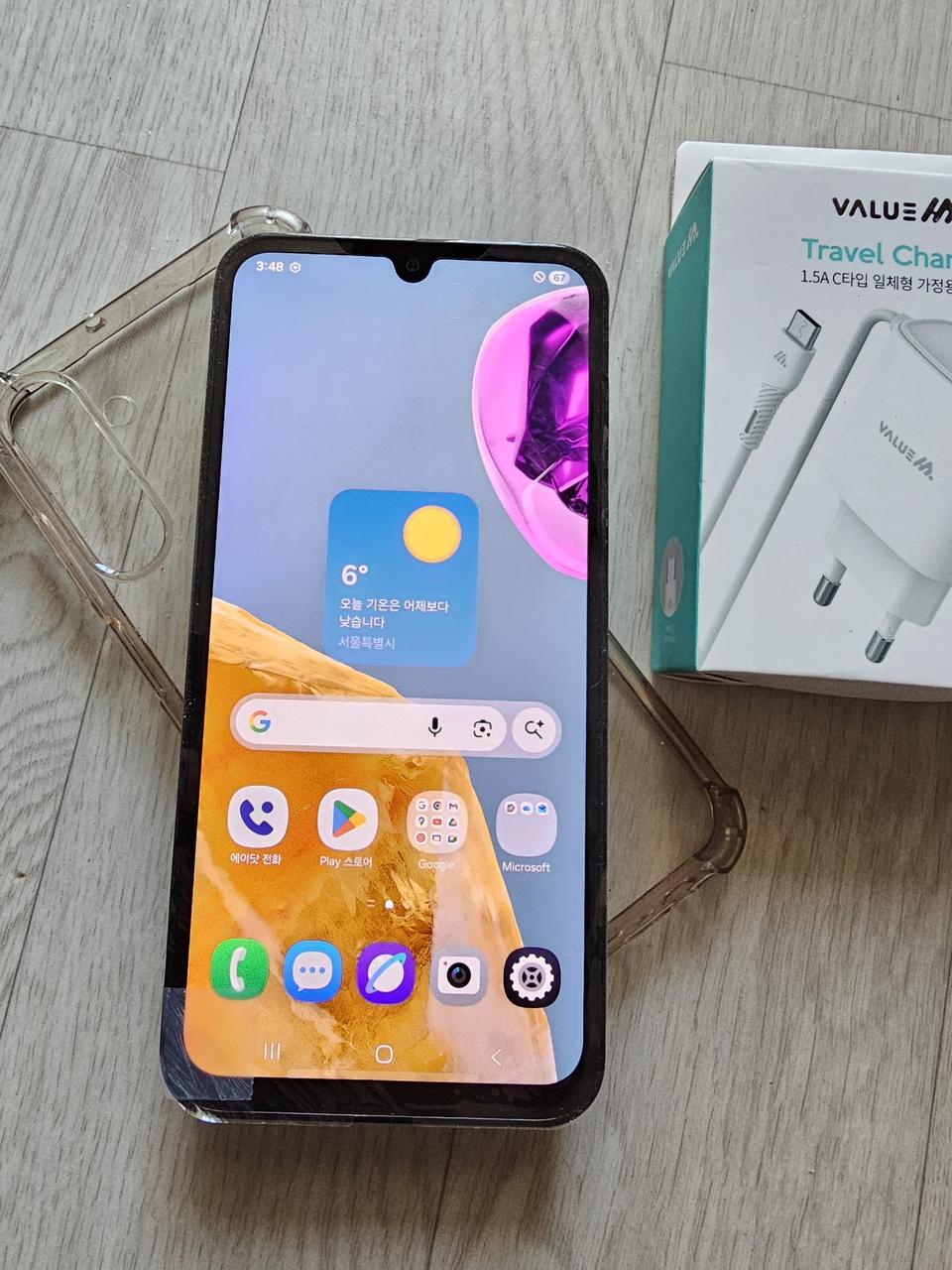 갤럭시 와이드7 128기가 블루