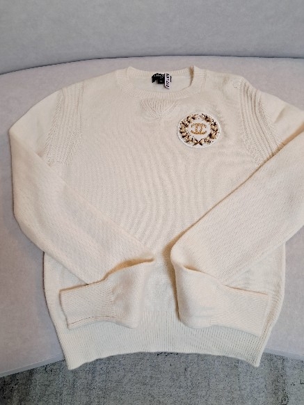 거의새옷 (36사이즈)1회실착 샤넬 캐시미어 니트티