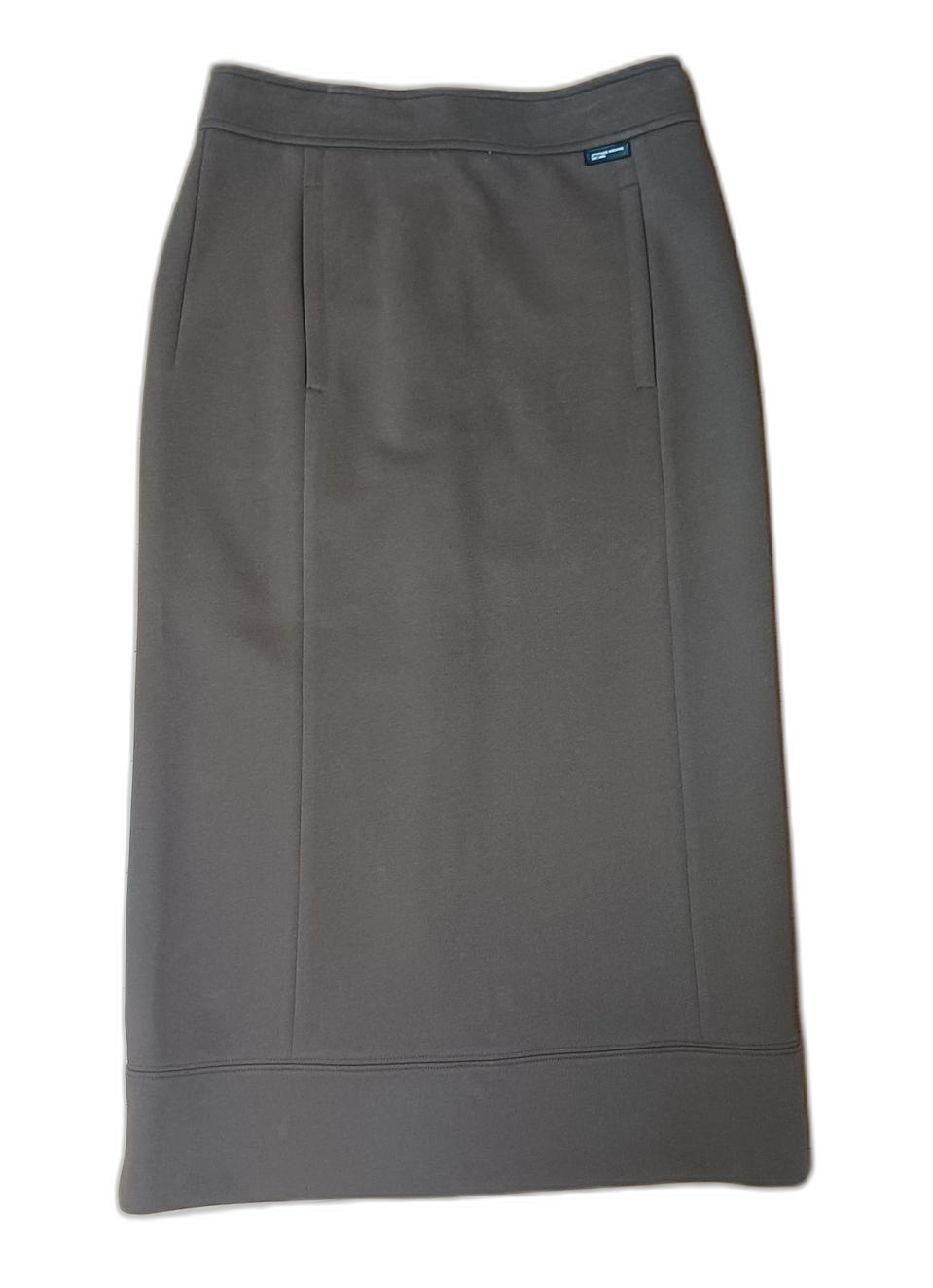 한섬 시스템 브라운 스커트 SYSTEM