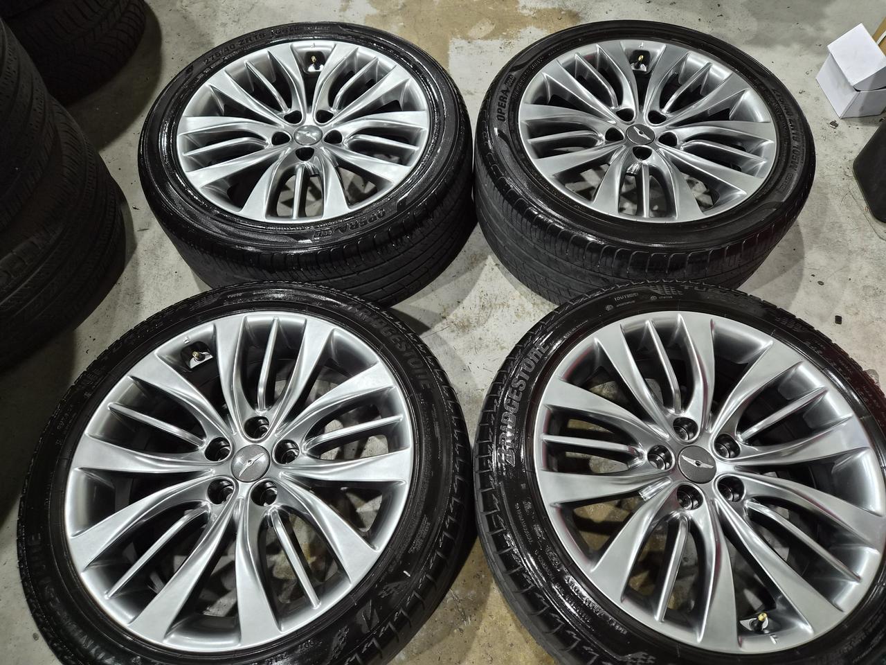 (판매) 제네시스dh 19인치 휠타이어 판매합니다