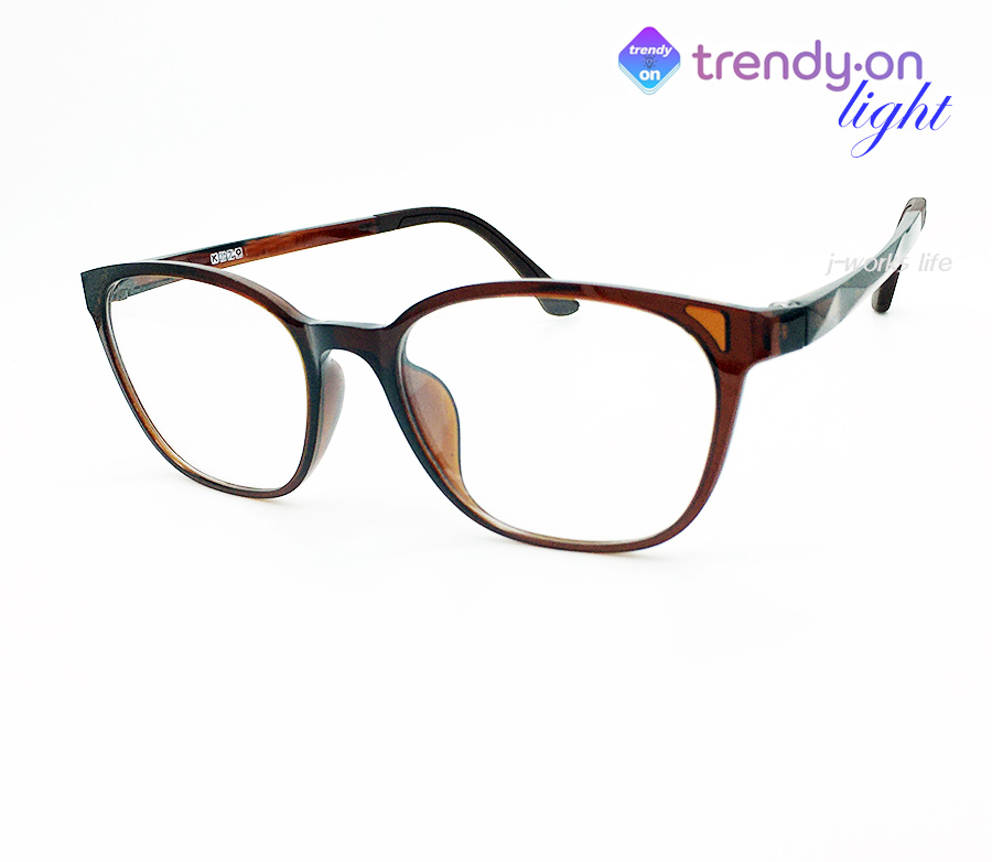 트렌디온 L 가벼운 브라운 울템 국내생산 9IEBR 안경점 안경테