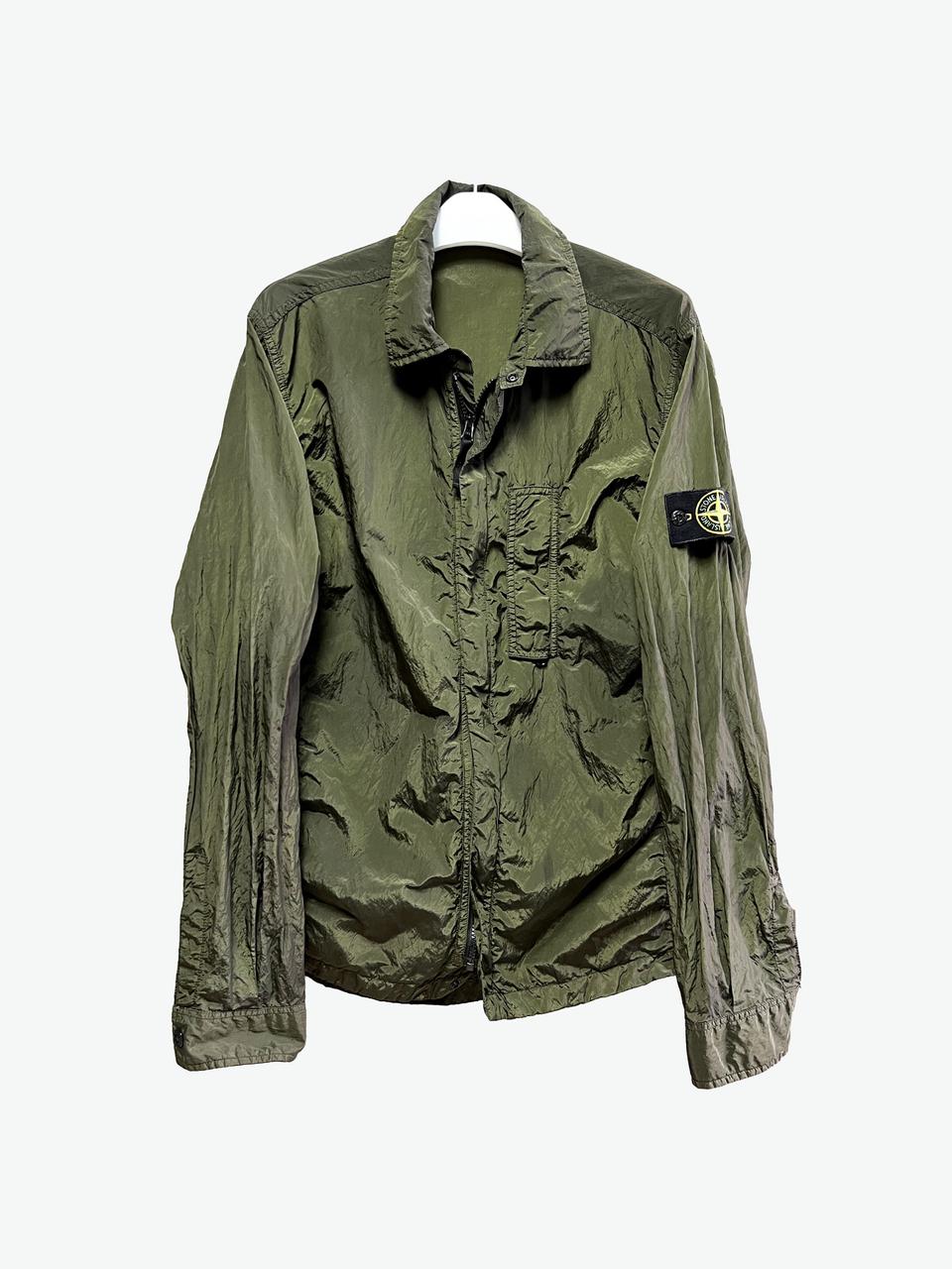 [L/매장판] 스톤아일랜드 나일론 메탈 오버셔츠 자켓