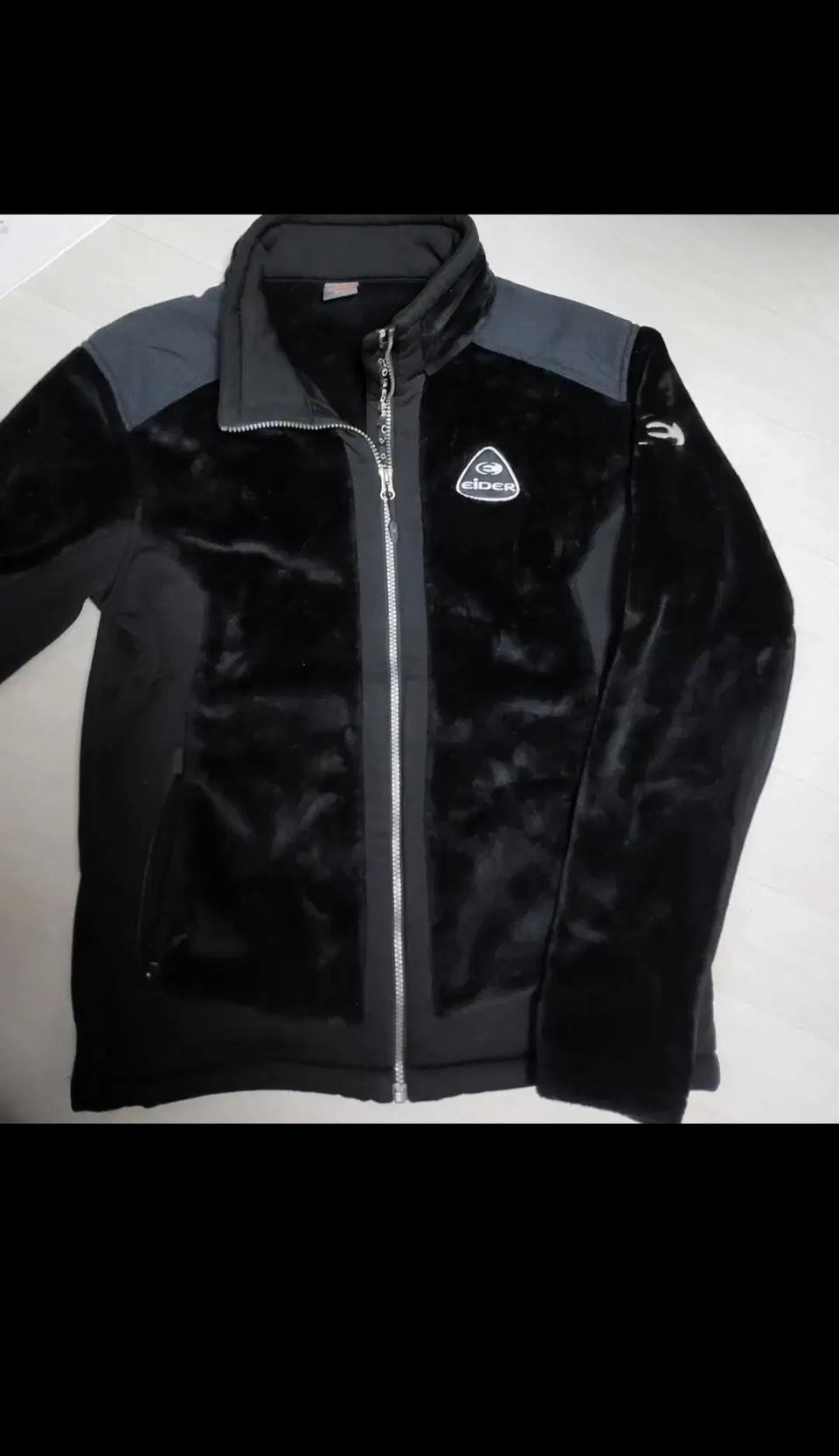 아이더 플리스 자켓 블랙 남100