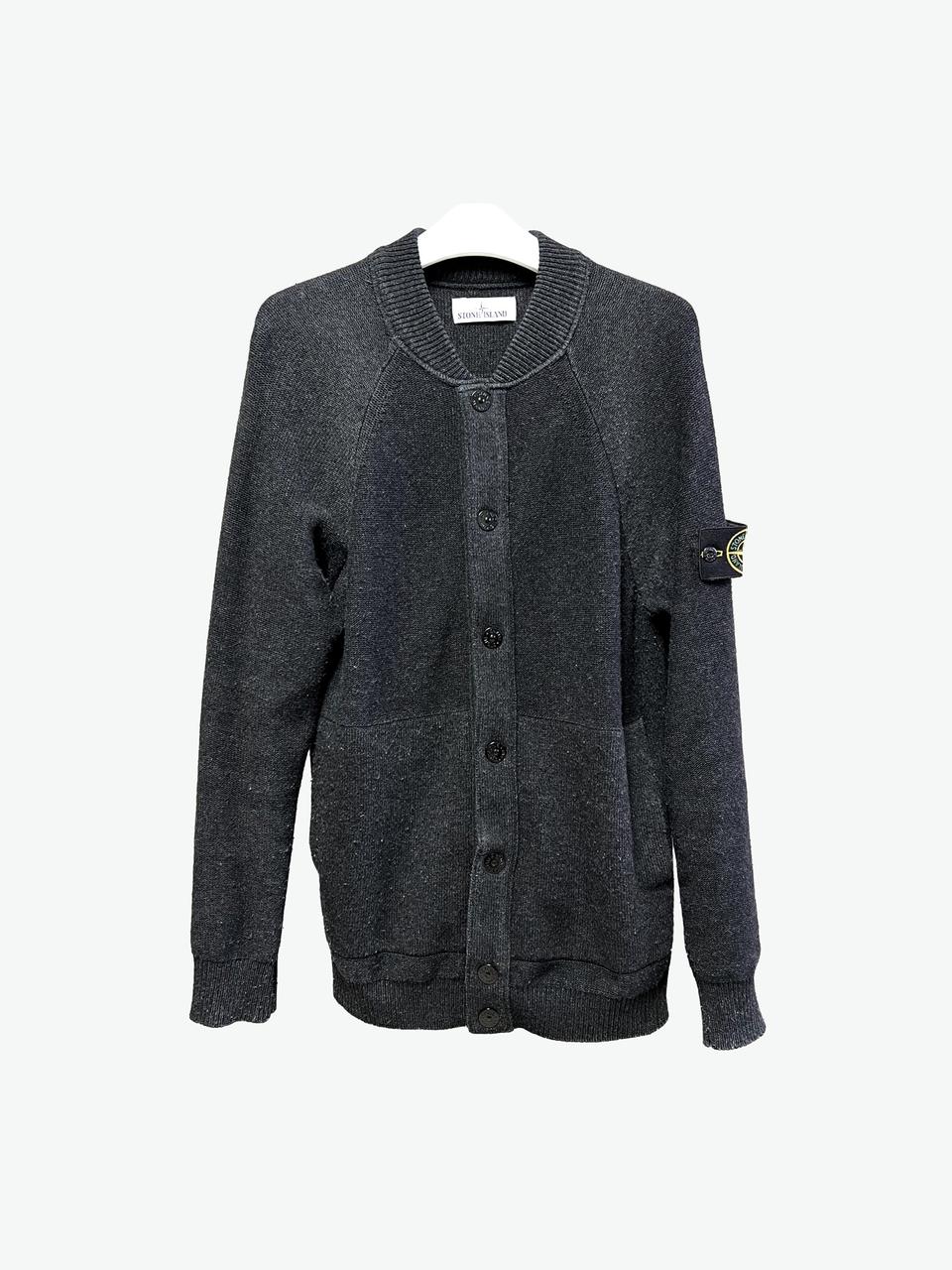 [L/매장판] 스톤아일랜드 버튼 니트 가디건