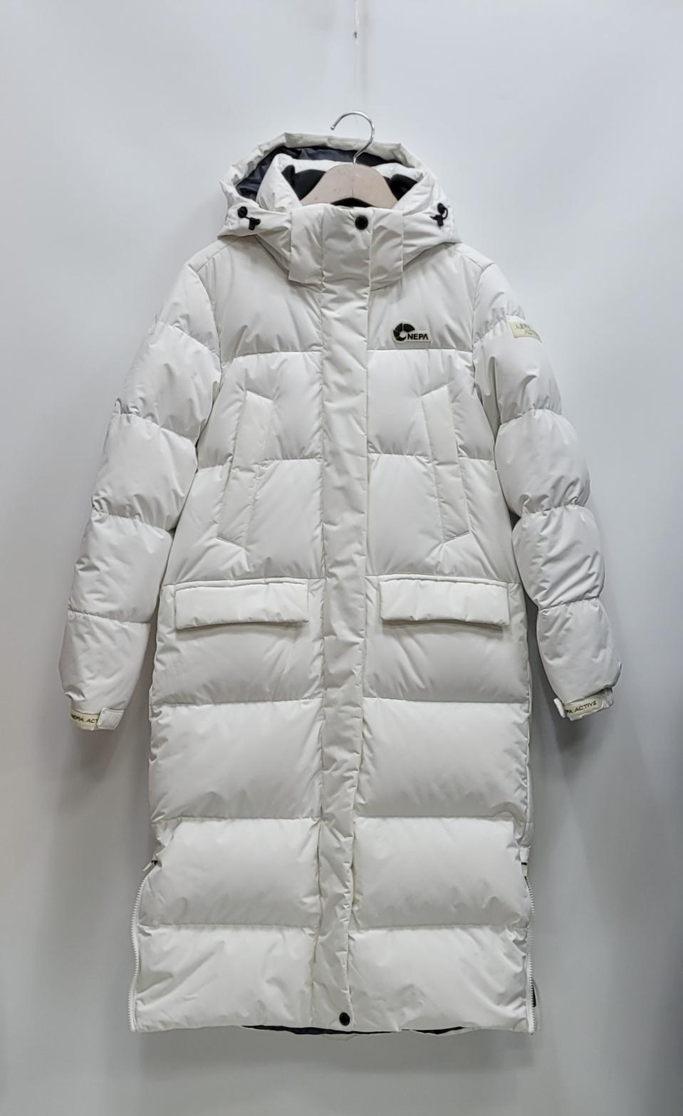 NEPA 네파 화이트 구스 다운 롱 패딩 / 여 85