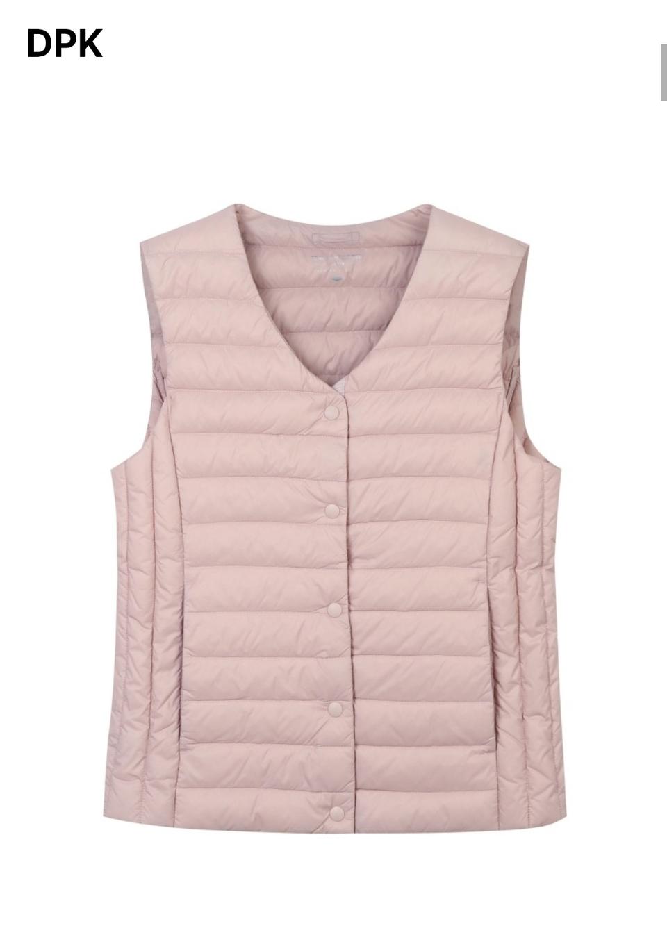 탑텐 구스다운 경량패딩조끼 100사이즈 새옷