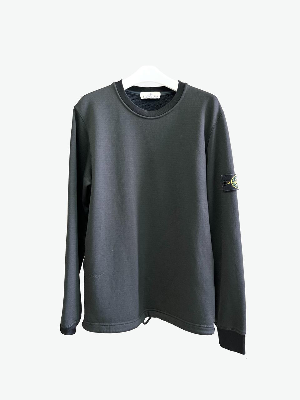 [M/매장판] 스톤아일랜드 나일론 코튼 플리스 맨투맨