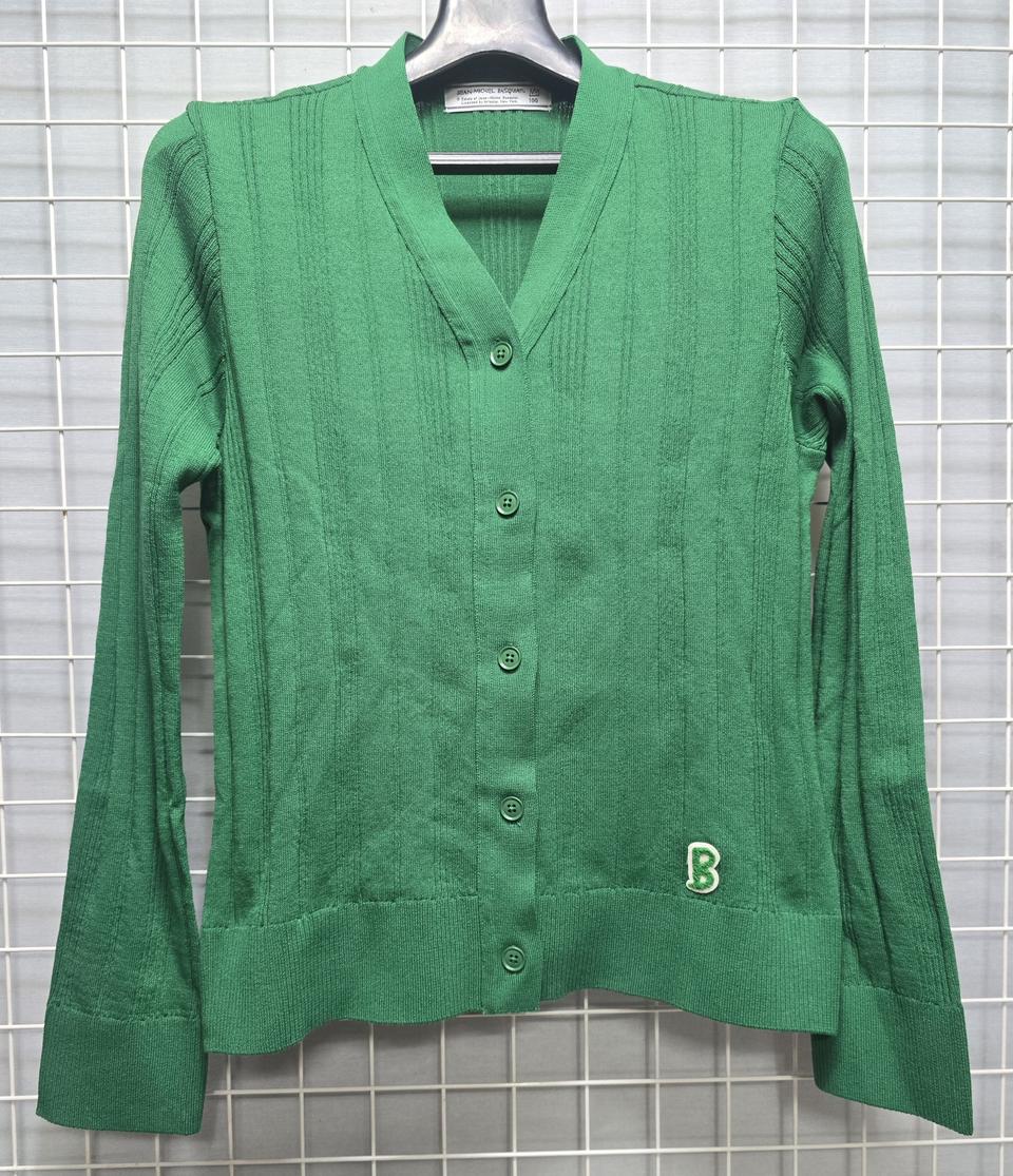 장미쉘바스키아 여성용 니트 가디건