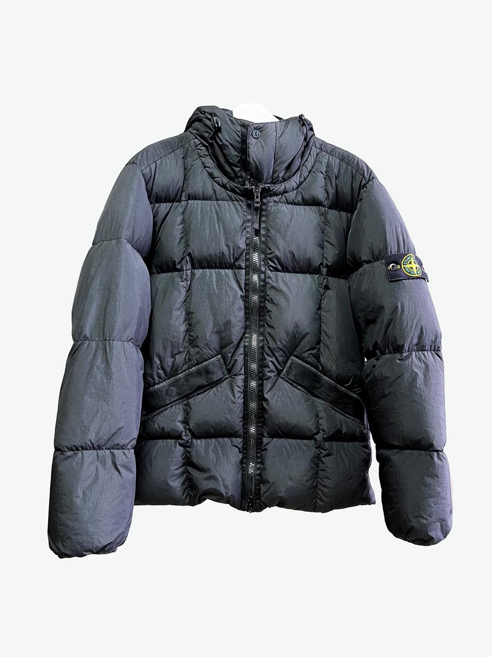 [M] 스톤아일랜드 크링클랩스 후드 패딩