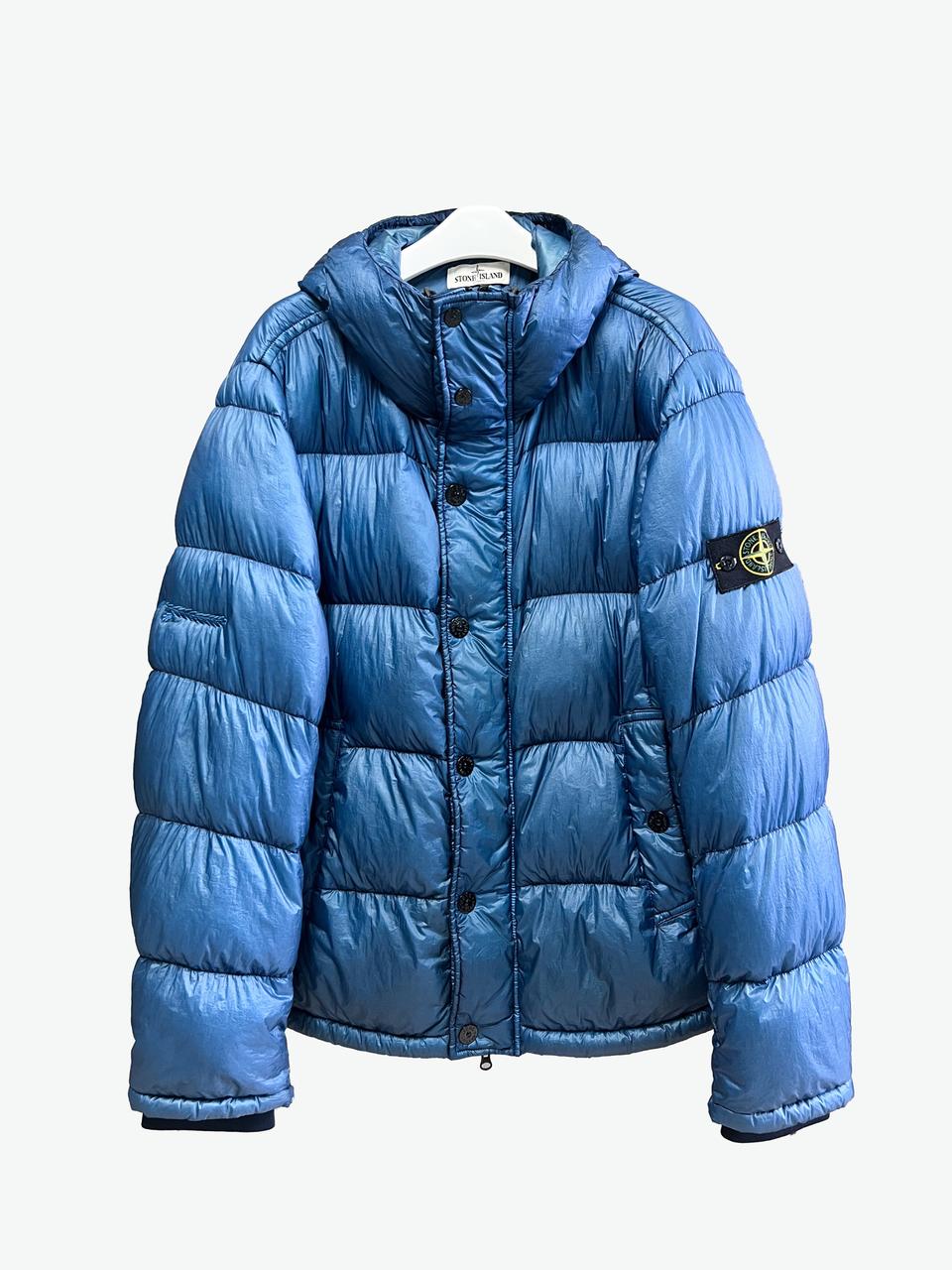 [XL] 스톤아일랜드 가먼트다잉 후드 패딩