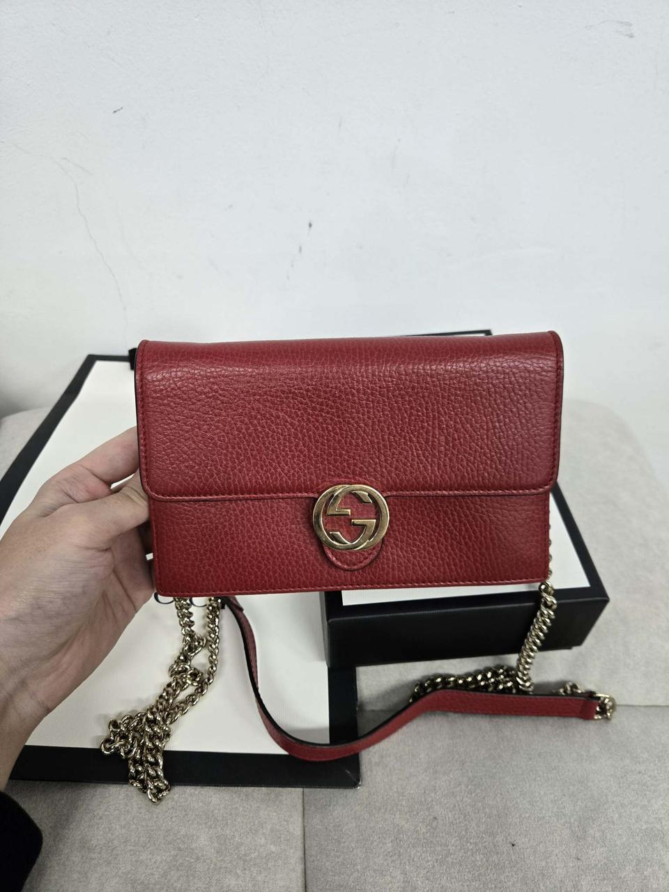 [보증서 정품]구찌 마몬트 숄더백