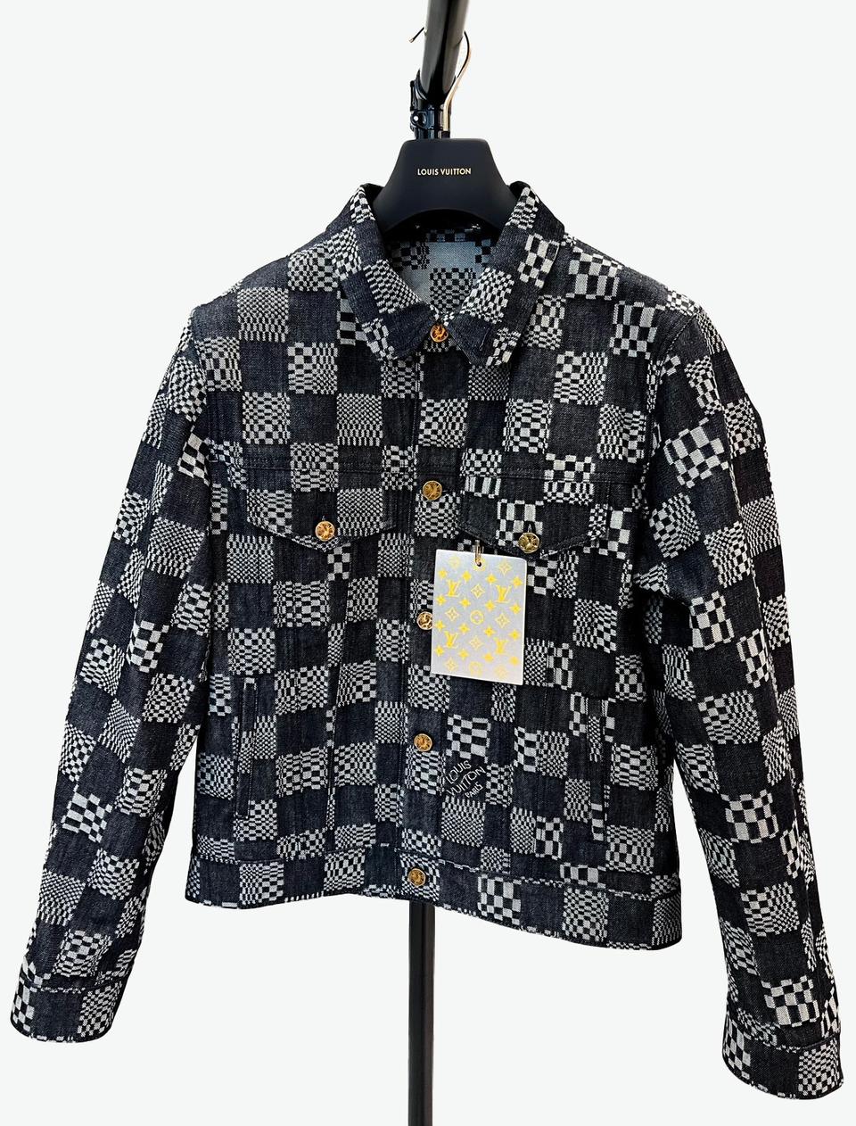 [50/매장판] 루이비통 디스토티드 다미에 데님 자켓