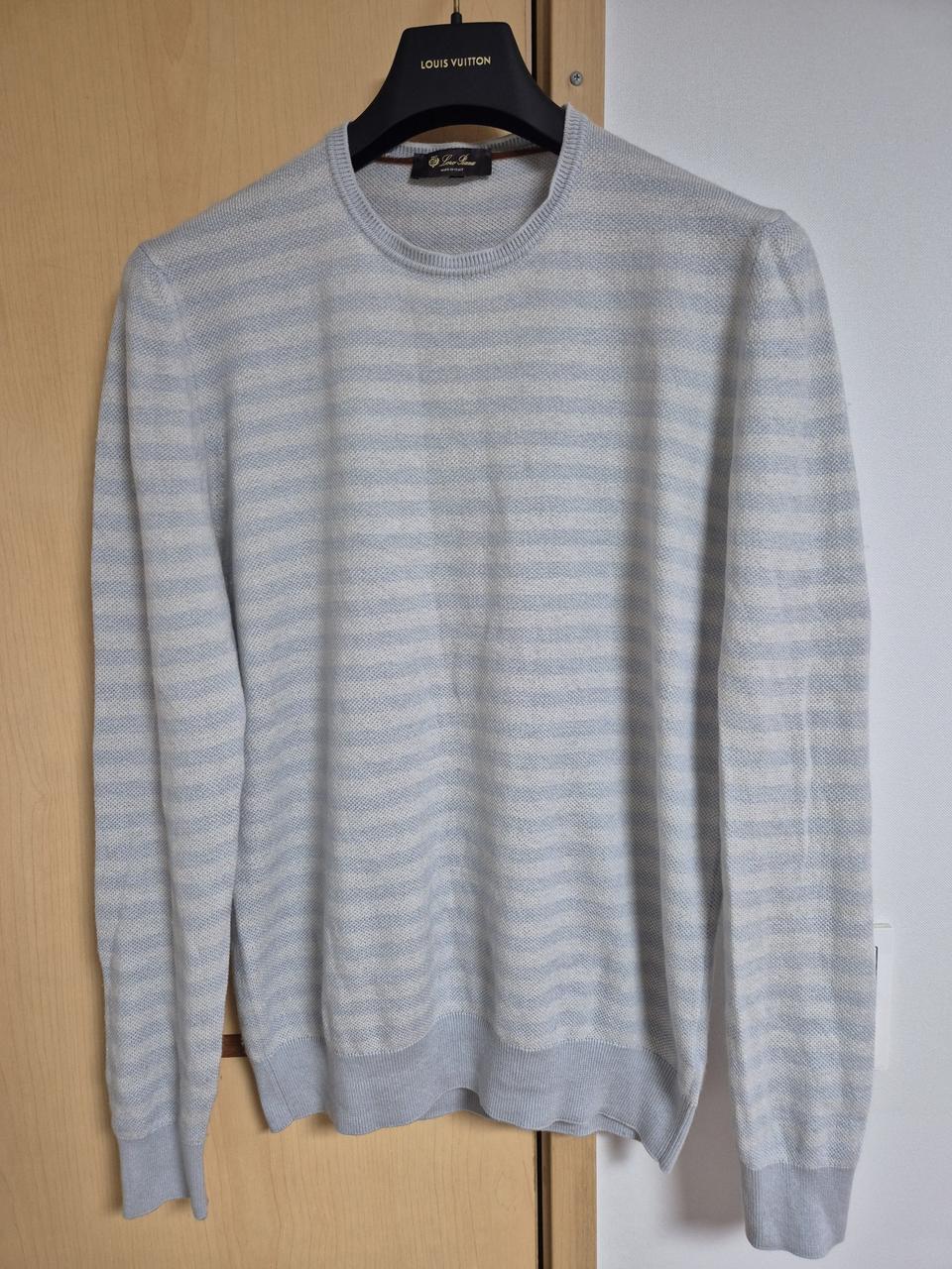 정품)로로피아나 스트라이프 니트 105판매