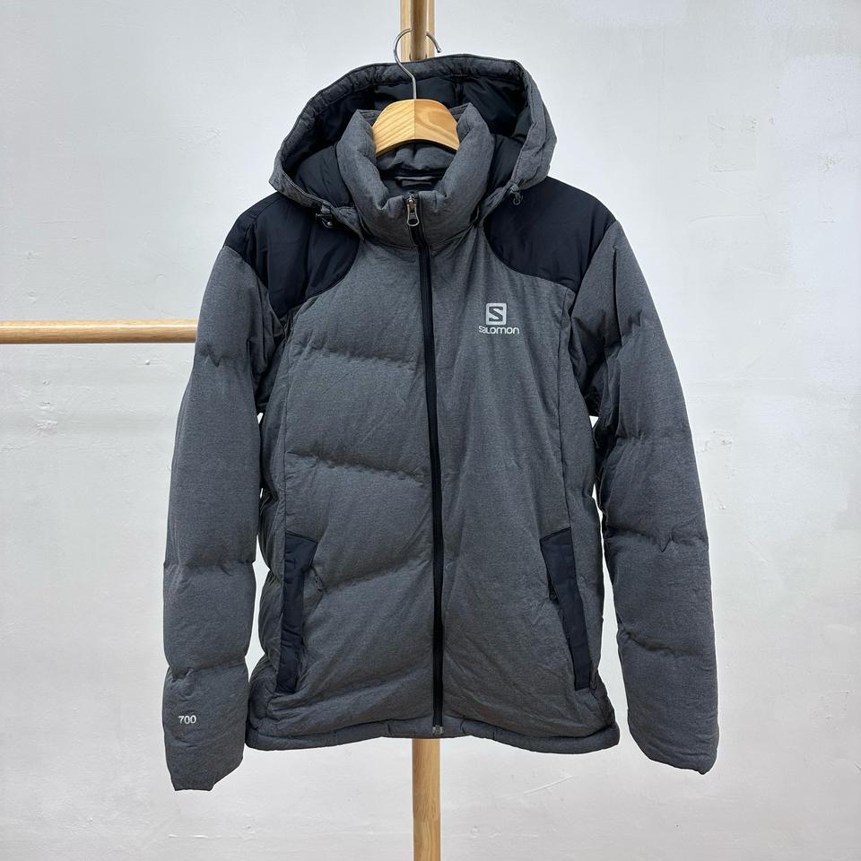 salomon 살로몬 남여공용 구스다운 패딩 점퍼 슬림핏100 J21