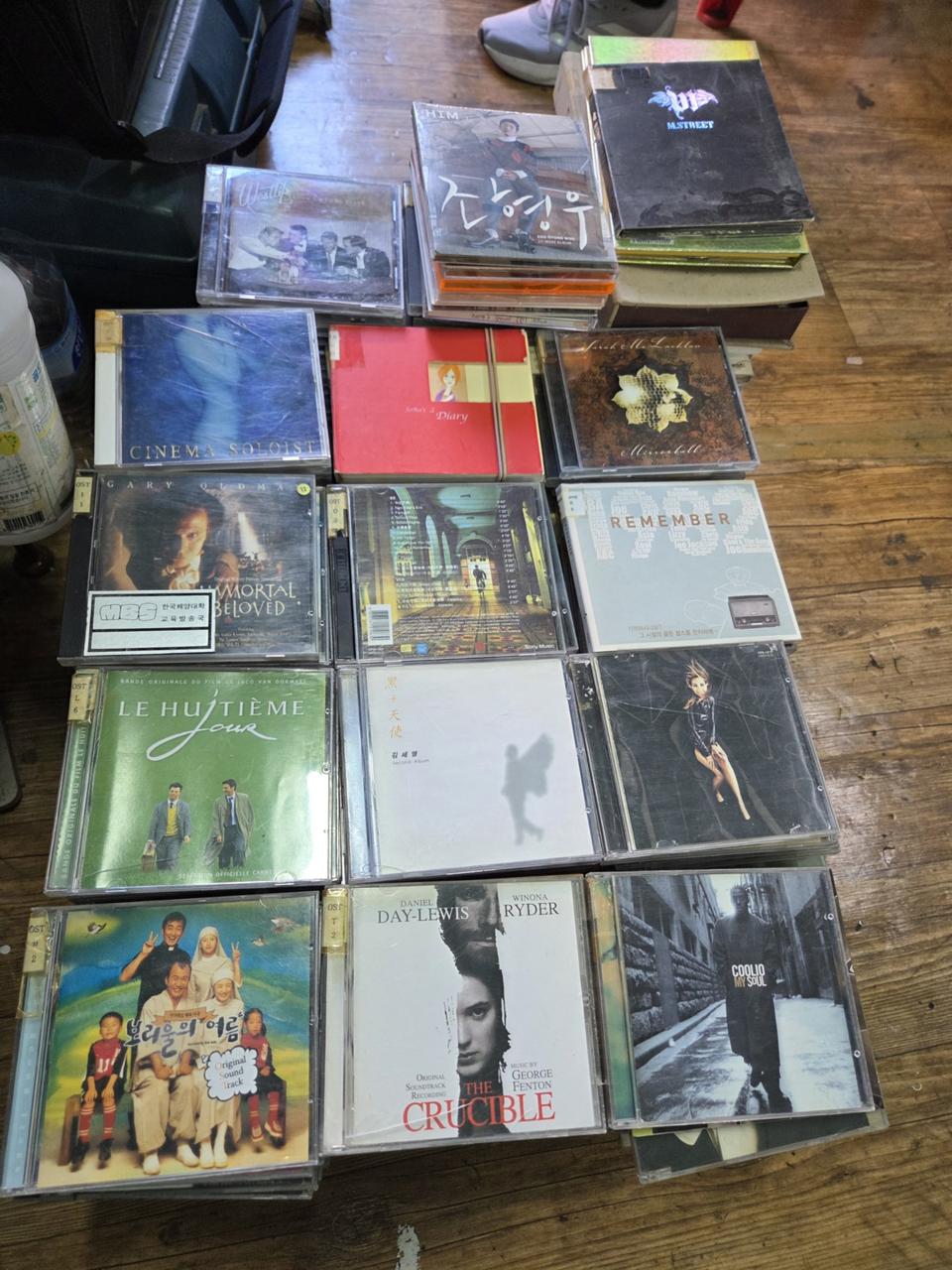 음악CD OST 사진일괄 450장정도