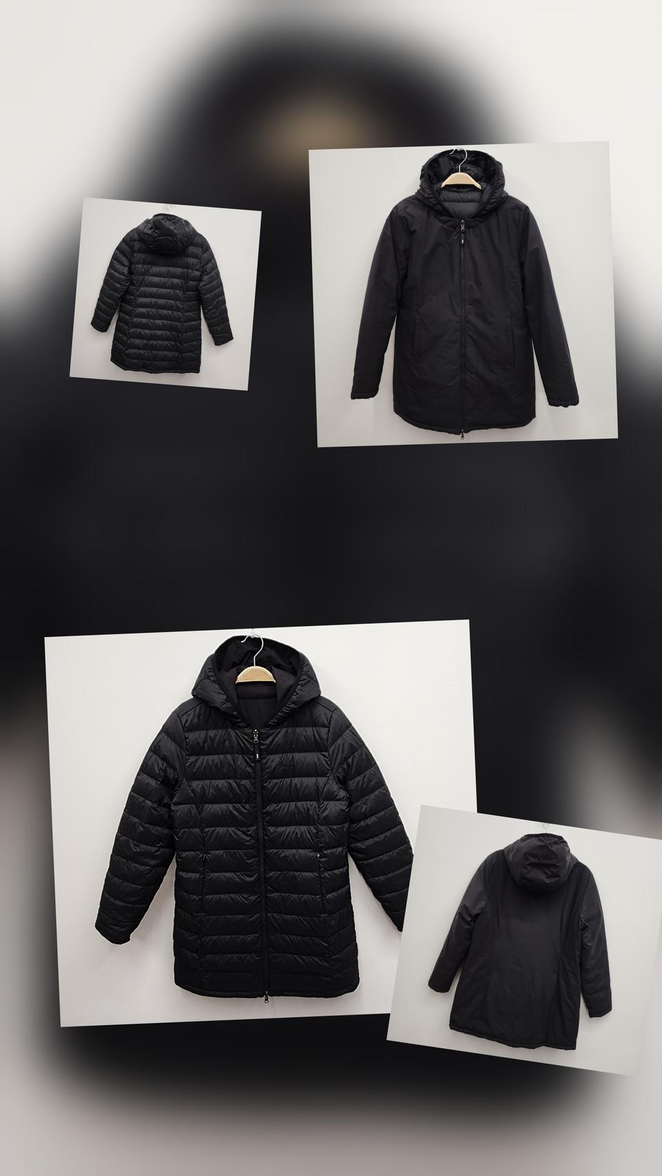 네파 여성 구스 양면 패딩