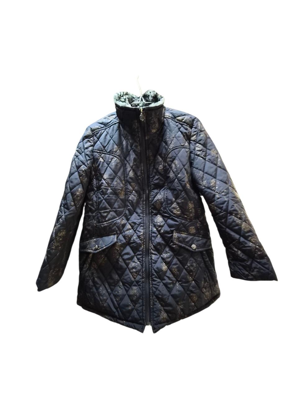 (새상품)블랙 여성 퀼팅 털패딩 free size