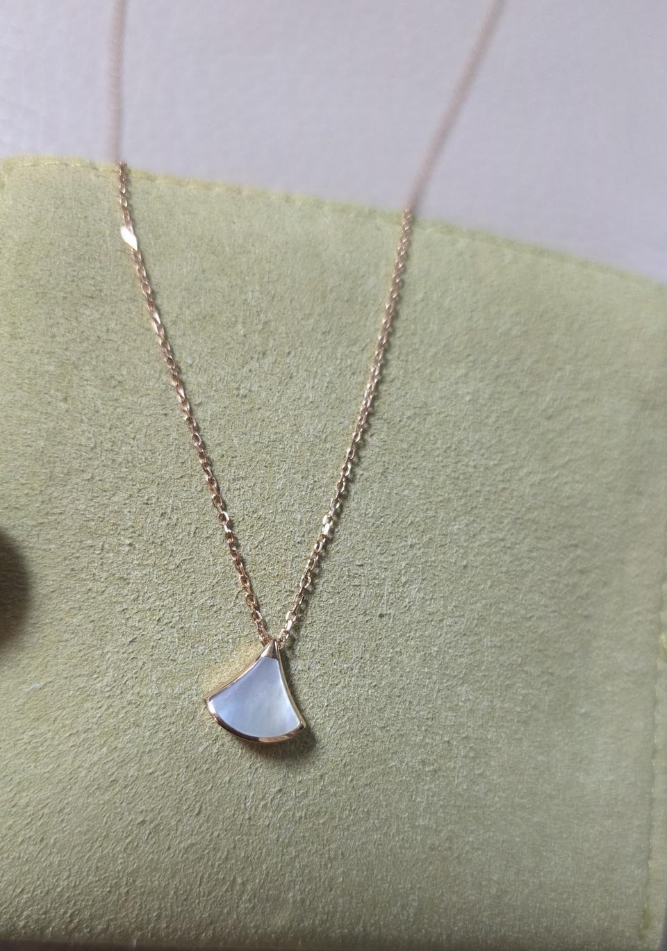 18k 로즈골드 목걸이