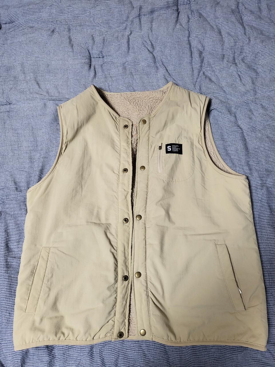 남여공용 M (90-95) 뽀글이 리버시블 양면조끼 베스트