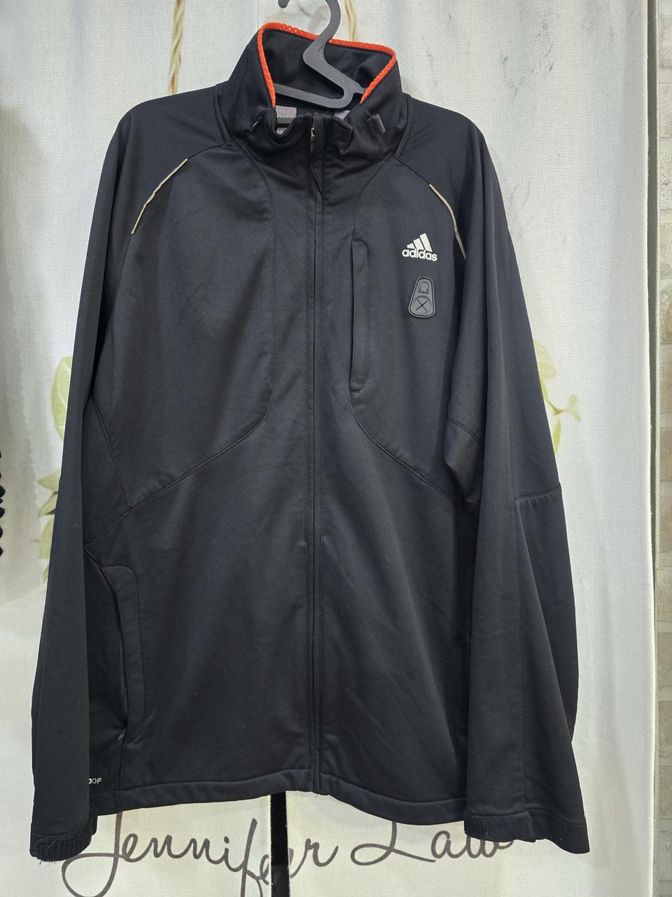 아디다스  블랙 집업져지105